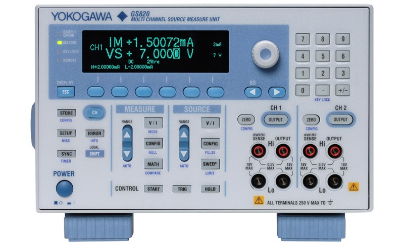 GS820 多通道信號源測量單元