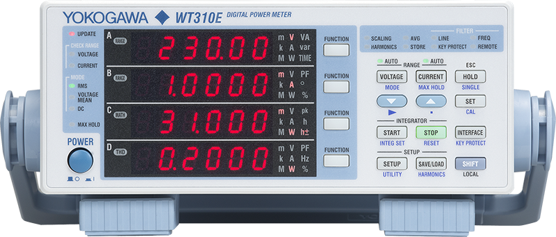 橫河WT300E系列新一代緊湊型數字功率計